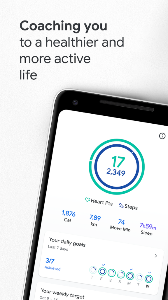 Google Fit Heart Points